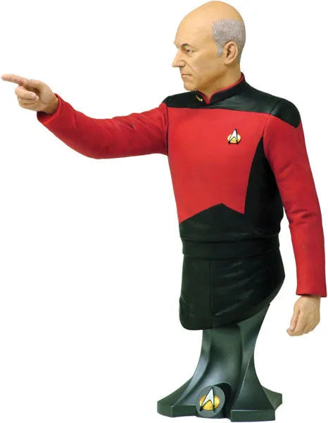 Masterpiece Collection Maxi Bust - Star Trek: Patrick Stewart AS Jean Luc Picardㅤ – Titan – ActionFigureBrasil