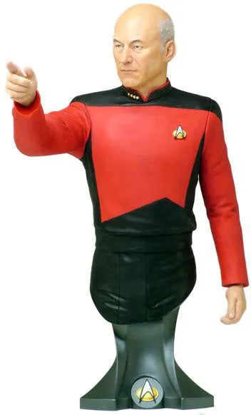 Masterpiece Collection Maxi Bust - Star Trek: Patrick Stewart AS Jean Luc Picardㅤ – Titan – ActionFigureBrasil
