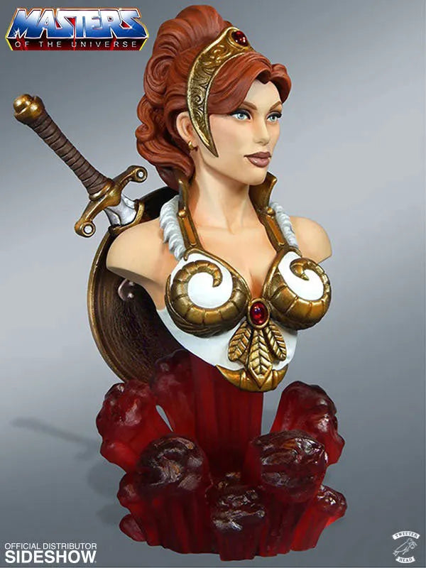 Masters of the Universe - Bust: Teelaㅤ – Tweeterhead – ActionFigureBrasil