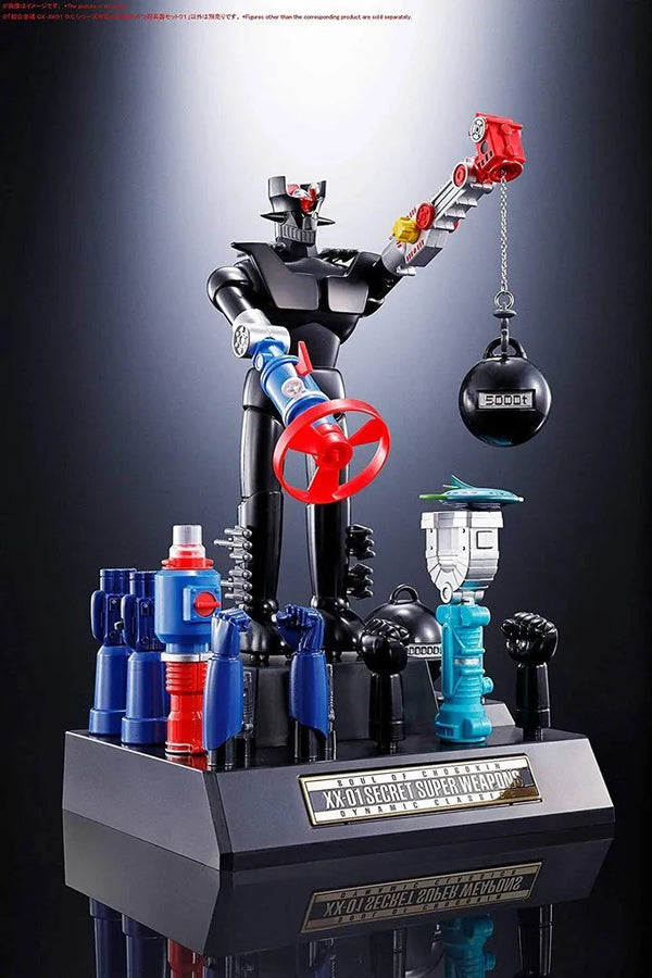 Mazinger Z - Soul of Chogokin GX-XX01 - XX Plan Secret Super Weapons Set 01 for D.C. Series (Bandai Spirits)ㅤ – Bandai Spirits – ActionFigureBrasil