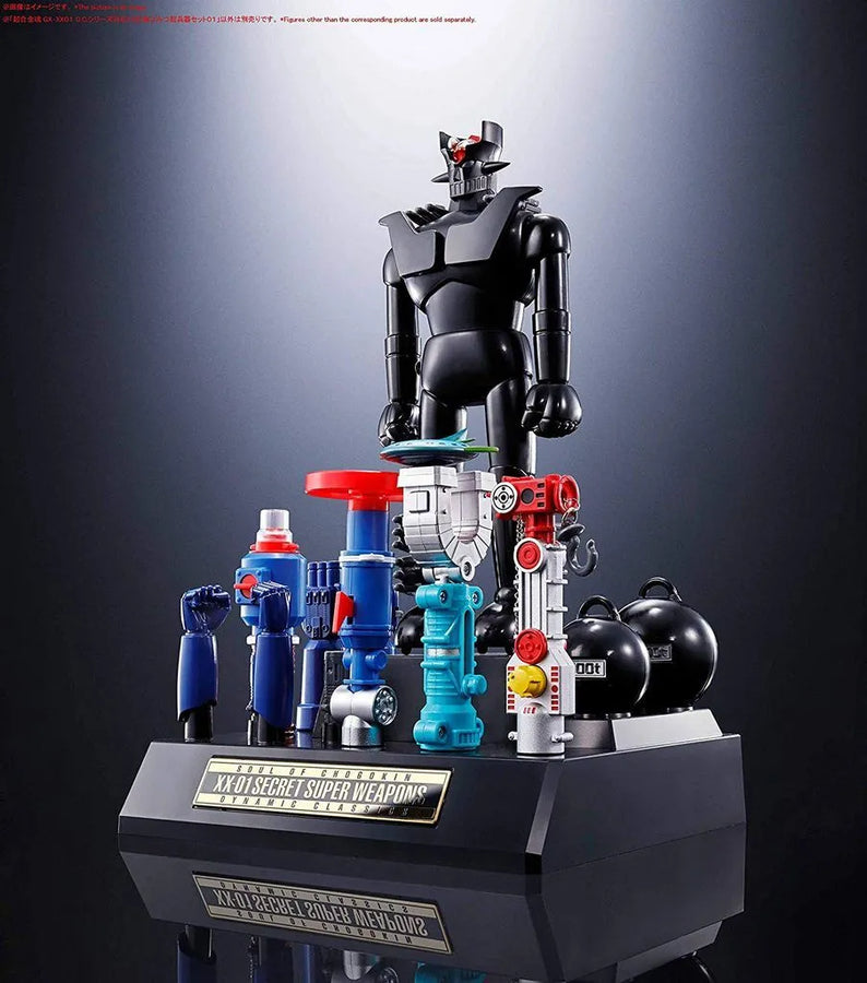 Mazinger Z - Soul of Chogokin GX-XX01 - XX Plan Secret Super Weapons Set 01 for D.C. Series (Bandai Spirits)ㅤ – Bandai Spirits – ActionFigureBrasil