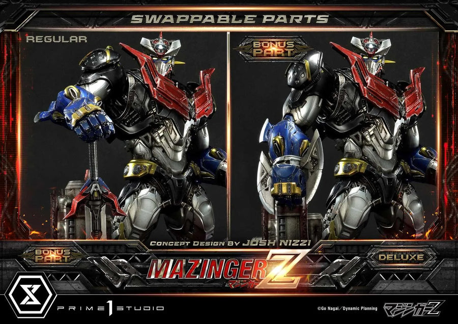 MazingerZ (Deluxe Bonus Version) MAZINGER Z – Prime1Studio – ActionFigure Brasil