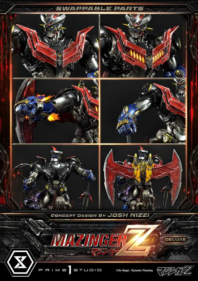 MazingerZ (Deluxe Bonus Version) MAZINGER Z – Prime1Studio – ActionFigure Brasil