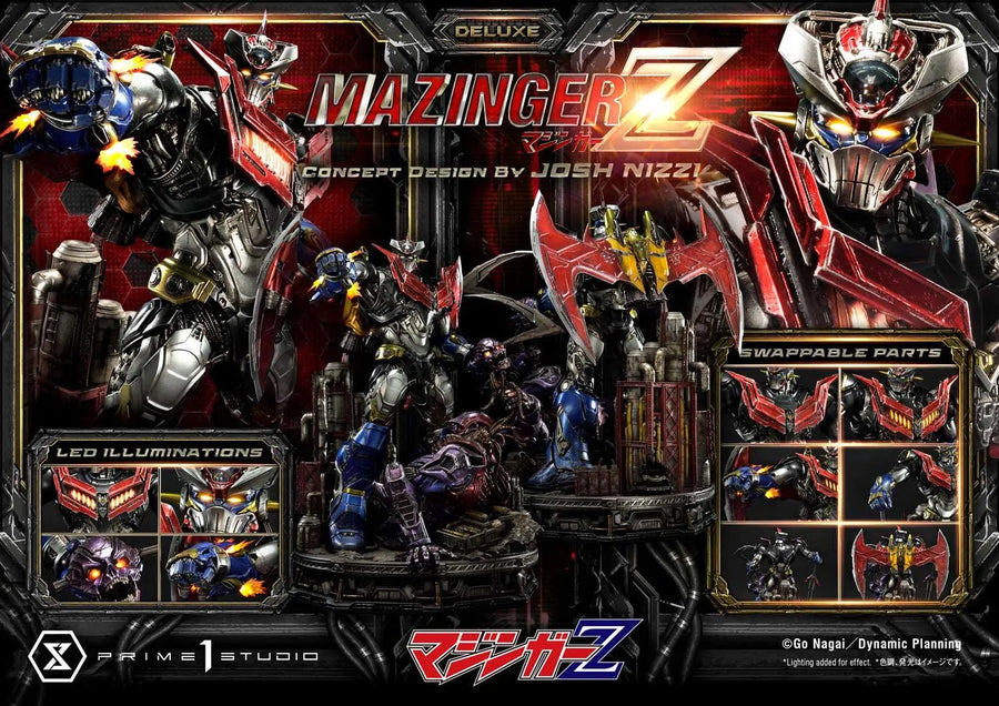 MazingerZ (Deluxe Version) MAZINGER Z – Prime1Studio – ActionFigure Brasil