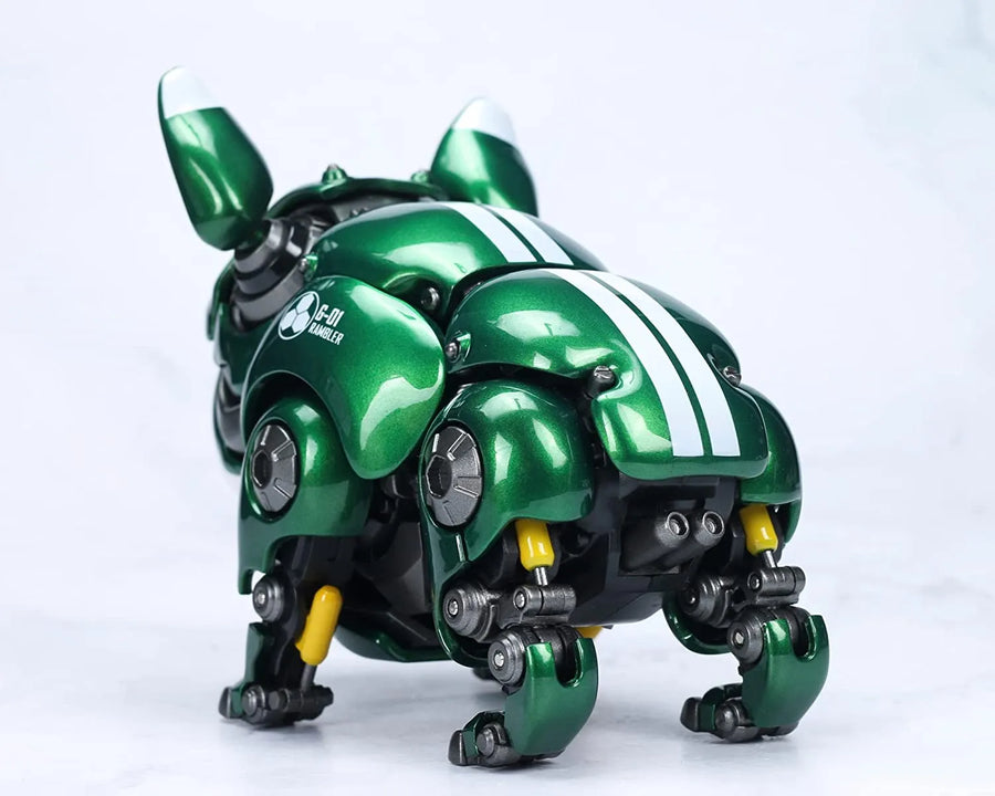 Mecha Bulldog - Green (HWJ RAMBLER)ㅤ – HWJ RAMBLER – ActionFigureBrasil