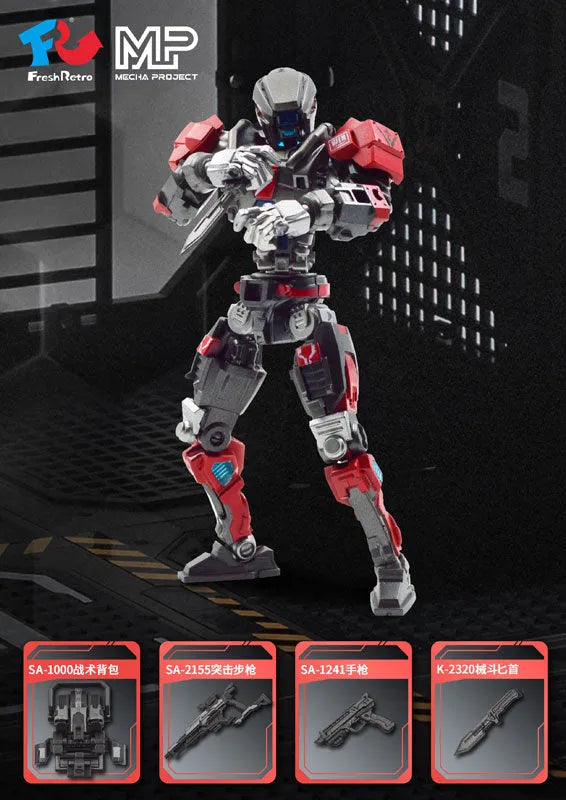 MECHA PROJECT - MP-03 Special Attack Model Mecha Soldier - 1/18 (FRESH RETRO)ㅤ – FRESH RETRO – ActionFigureBrasil