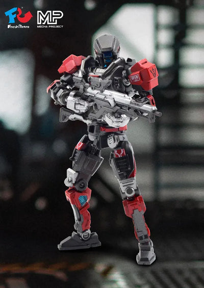 MECHA PROJECT - MP-03 Special Attack Model Mecha Soldier - 1/18 (FRESH RETRO)ㅤ – FRESH RETRO – ActionFigureBrasil — embalagem