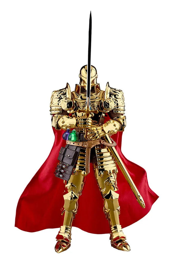 Medieval Knight Iron Man (Golden) - LIMITED EDITION: 700 – Beast Kingdom – ActionFigure Brasil — acessórios