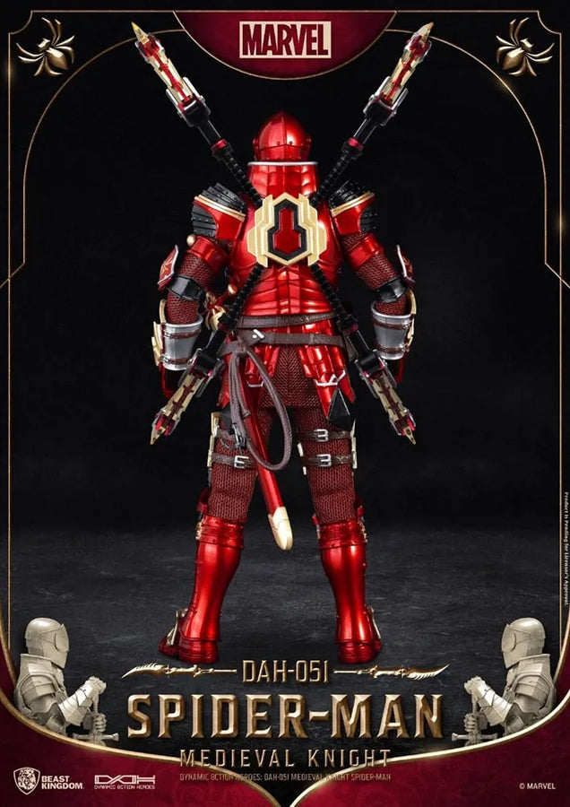 Medieval Knight Spider-Man – Beast Kingdom – ActionFigure Brasil — ambientada