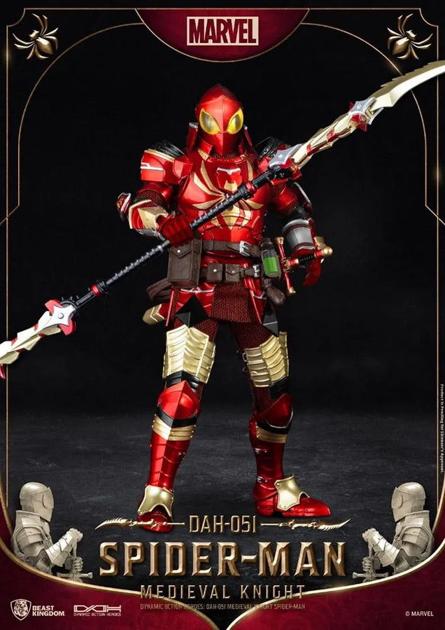 Medieval Knight Spider-Man – Beast Kingdom – ActionFigure Brasil — ambientada