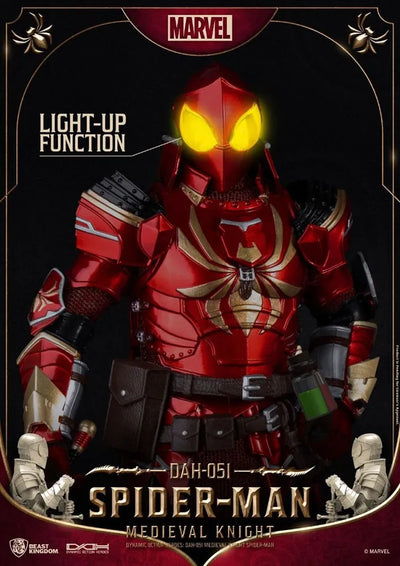 Medieval Knight Spider-Man – Beast Kingdom – ActionFigure Brasil — close
