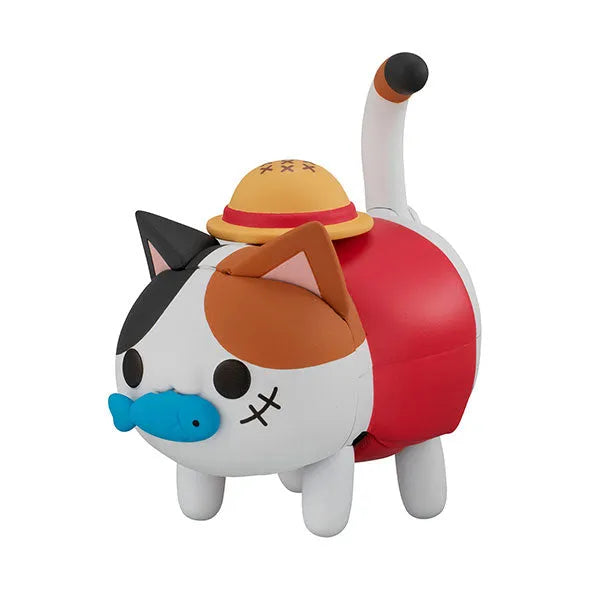 MEGA CAT PROJECT - One Piece - Tokotoko Nyan Piece Meow! - Monkey D. Luffy (Megahouse)ㅤ – MegaHouse – ActionFigureBrasil