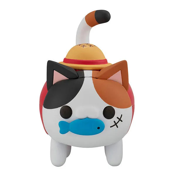 MEGA CAT PROJECT - One Piece - Tokotoko Nyan Piece Meow! - Monkey D. Luffy (Megahouse)ㅤ – MegaHouse – ActionFigureBrasil
