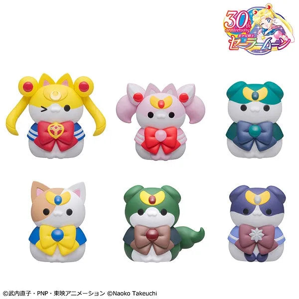 MEGA CAT PROJECT - Sailor Moon - Sailor Mewn - In the name of the moon I will punish mew! 2 - Set Of 8 (MegaHouse)ㅤ – MegaHouse – ActionFigureBrasil