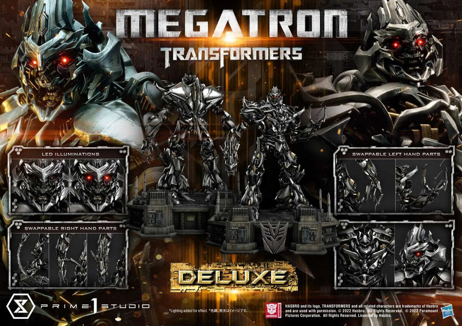 Megatron (Deluxe Bonus Version) Transformers (Film) – Prime1Studio – ActionFigure Brasil
