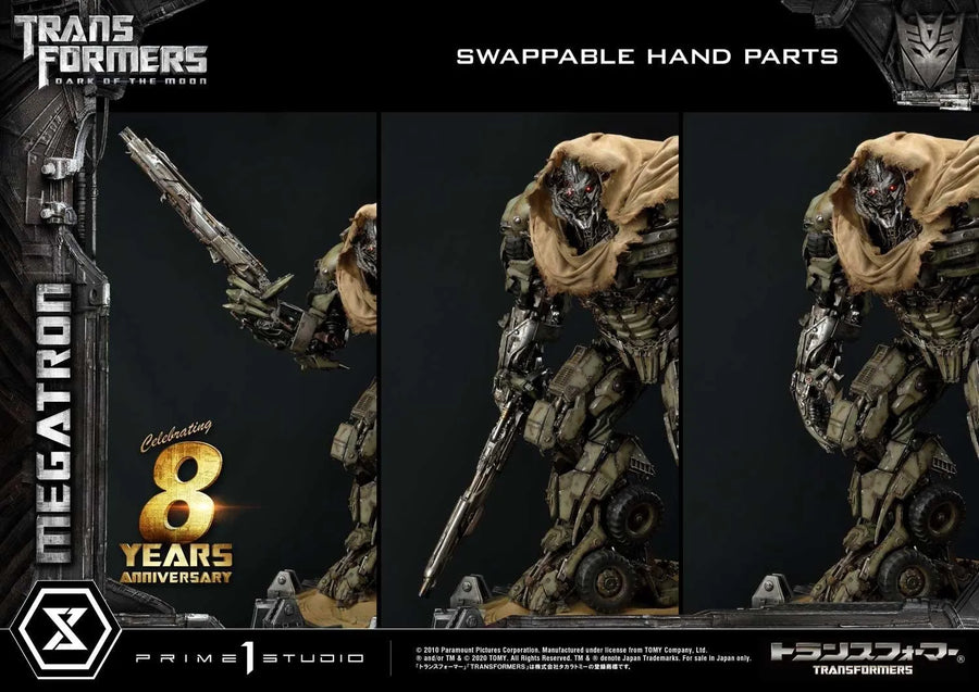 Megatron (Exclusive Bonus Version) Transformers: Dark of the Moon (Film) – Prime1Studio – ActionFigure Brasil
