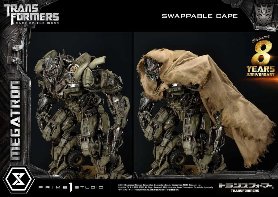 Megatron (Exclusive Bonus Version) Transformers: Dark of the Moon (Film) – Prime1Studio – ActionFigure Brasil