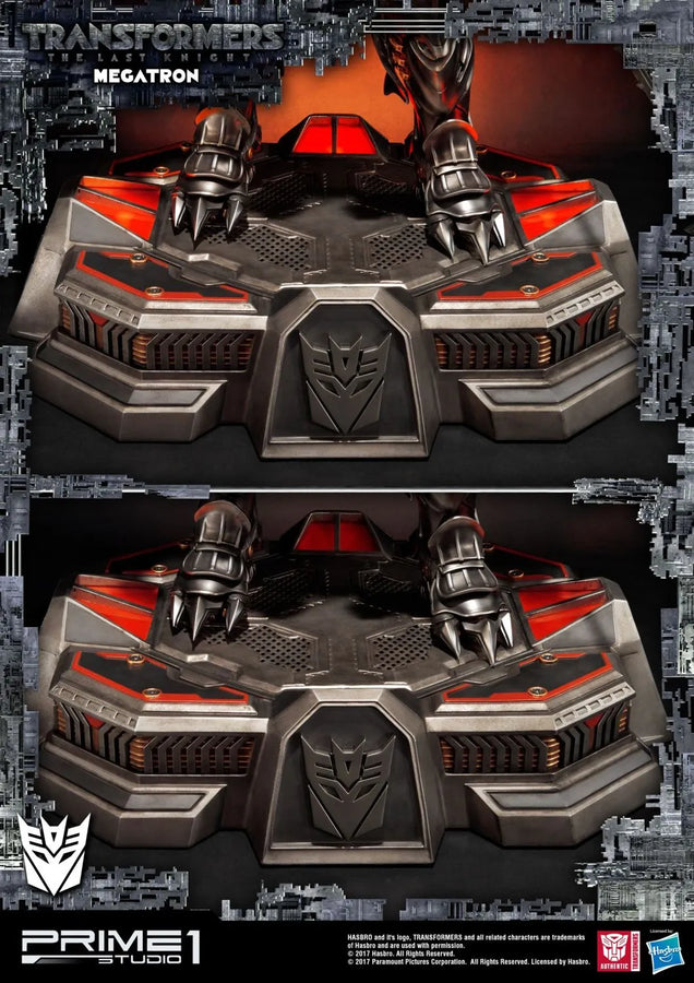Megatron (Exclusive Version) Transformers: The Last Knight (Film) – Prime1Studio – ActionFigure Brasil