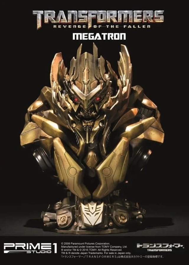 Megatron (Gold Version) Transformers: Revenge of the Fallen (Film) – Prime1Studio – ActionFigure Brasil