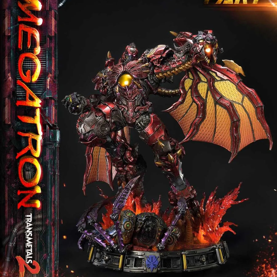Megatron Transmetal 2 (Deluxe Bonus Version) Beast Wars(Metals): Transformers – Prime1Studio – ActionFigure Brasil