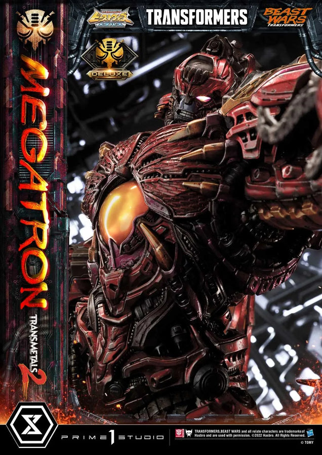 Megatron Transmetal 2 (Deluxe Bonus Version) Beast Wars(Metals): Transformers – Prime1Studio – ActionFigure Brasil