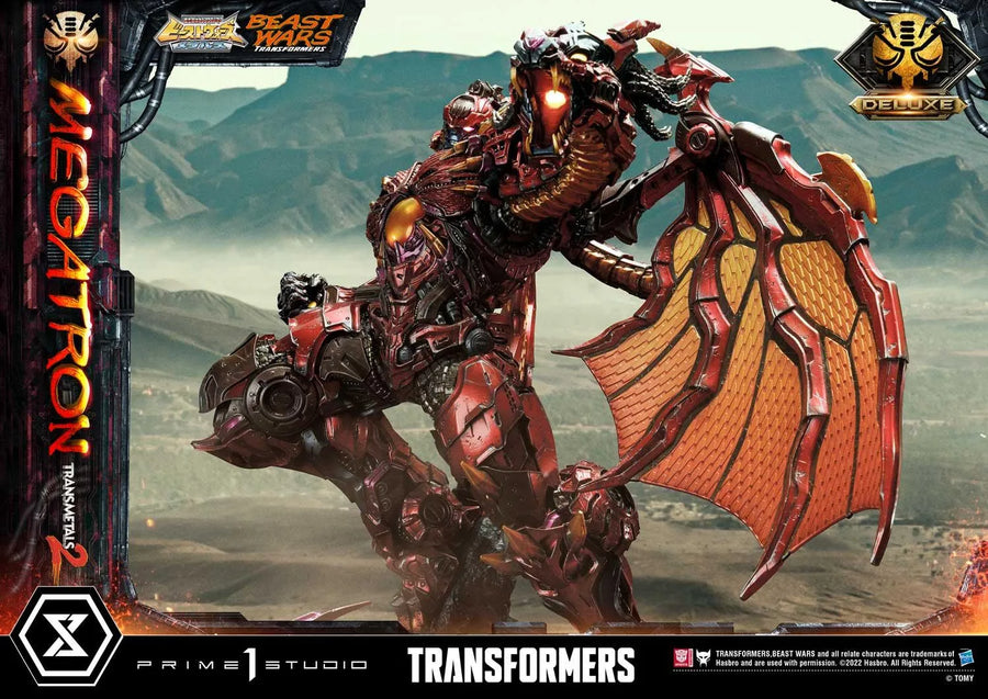 Megatron Transmetal 2 (Deluxe Bonus Version) Beast Wars(Metals): Transformers – Prime1Studio – ActionFigure Brasil