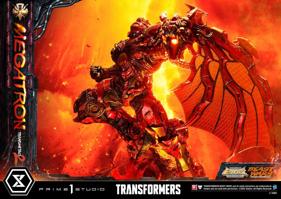 Megatron Transmetal 2 (Deluxe Bonus Version) Beast Wars(Metals): Transformers – Prime1Studio – ActionFigure Brasil