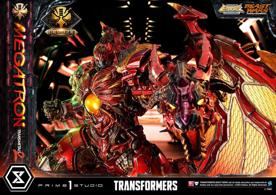 Megatron Transmetal 2 (Deluxe Bonus Version) Beast Wars(Metals): Transformers – Prime1Studio – ActionFigure Brasil
