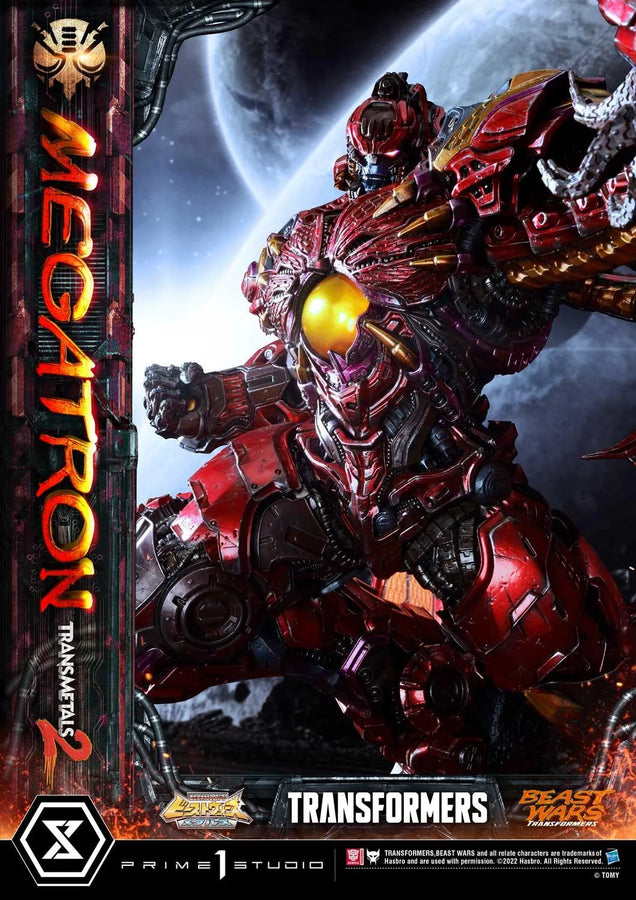 Megatron Transmetal 2 (Deluxe Bonus Version) Beast Wars(Metals): Transformers – Prime1Studio – ActionFigure Brasil