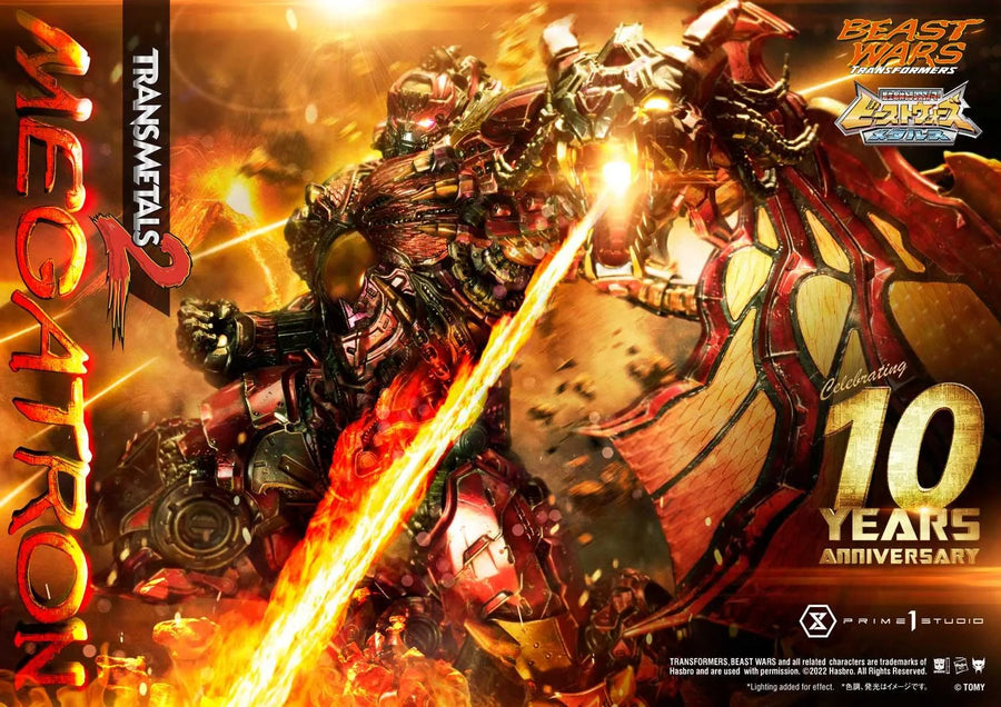 Megatron Transmetal 2 (Deluxe Version) Beast Wars(Metals): Transformers – Prime1Studio – ActionFigure Brasil