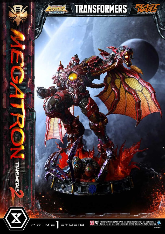 Megatron Transmetal 2 (Deluxe Version) Beast Wars(Metals): Transformers – Prime1Studio – ActionFigure Brasil