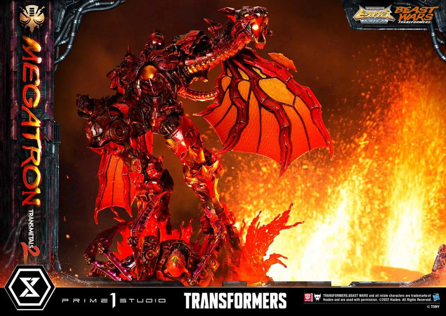 Megatron Transmetal 2 (Deluxe Version) Beast Wars(Metals): Transformers – Prime1Studio – ActionFigure Brasil