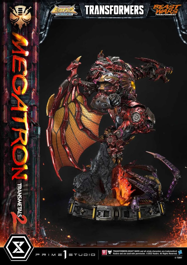 Megatron Transmetal 2 (Deluxe Version) Beast Wars(Metals): Transformers – Prime1Studio – ActionFigure Brasil