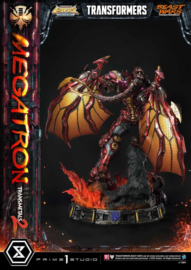 Megatron Transmetal 2 (Deluxe Version) Beast Wars(Metals): Transformers – Prime1Studio – ActionFigure Brasil