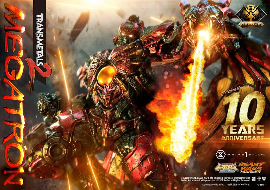 Megatron Transmetal 2 (Deluxe Version) Beast Wars(Metals): Transformers – Prime1Studio – ActionFigure Brasil
