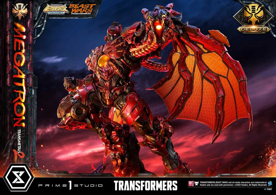 Megatron Transmetal 2 (Deluxe Version) Beast Wars(Metals): Transformers – Prime1Studio – ActionFigure Brasil