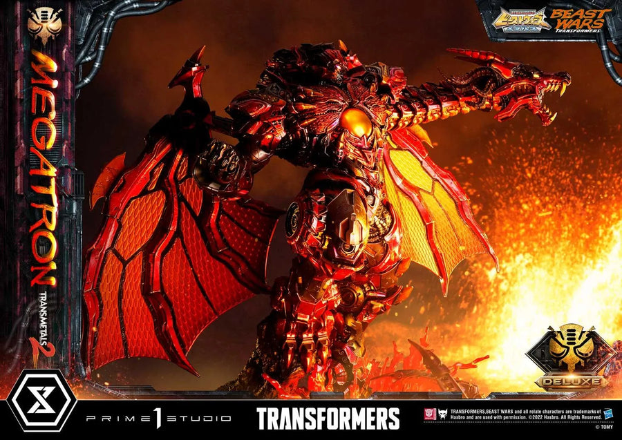 Megatron Transmetal 2 (Deluxe Version) Beast Wars(Metals): Transformers – Prime1Studio – ActionFigure Brasil