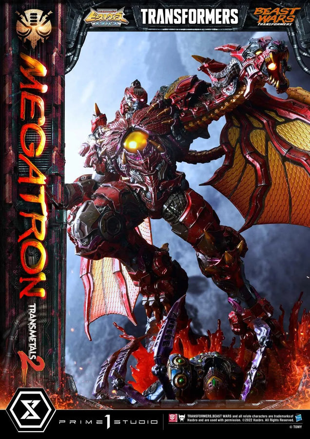 Megatron Transmetal 2 (Regular Version) Beast Wars(Metals): Transformers – Prime1Studio – ActionFigure Brasil