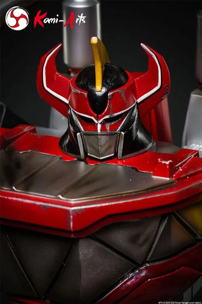 Megazord (Battle Damaged Version) - LIMITED EDITION: 150 – Kami-Arts – ActionFigure Brasil — close