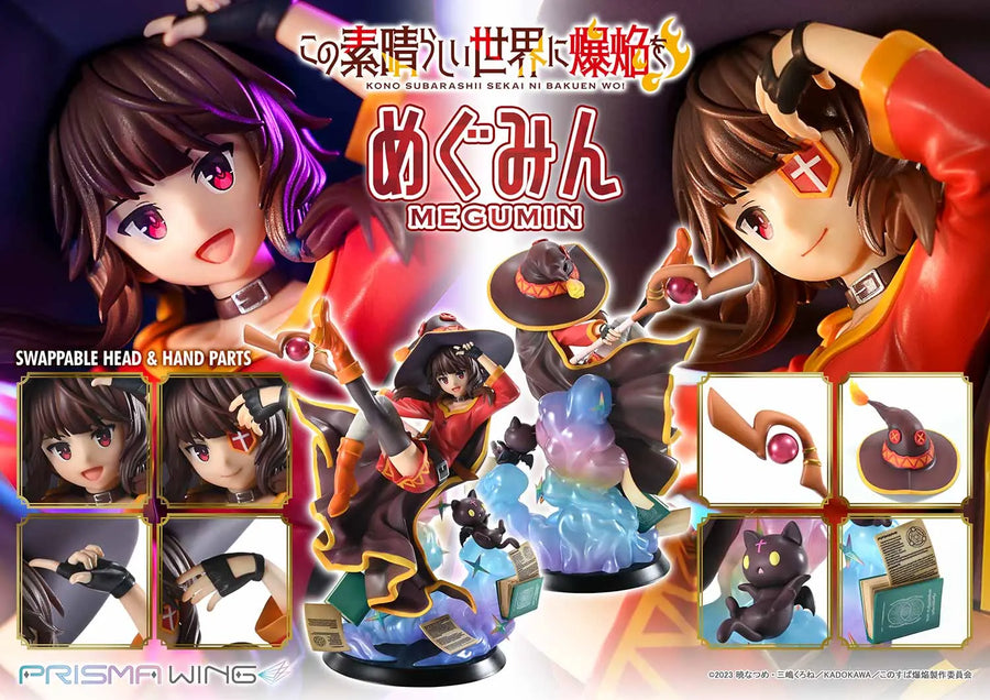 Megumin (Bonus Version) TV animation KONOSUBA - An Explosion on This Wonderful World! – Prime1Studio – ActionFigure Brasil