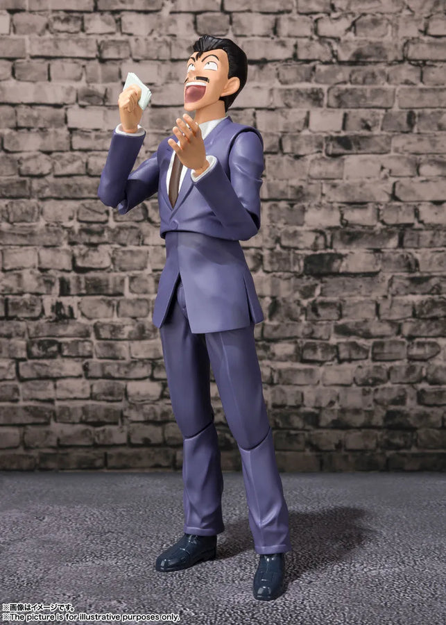 Meitantei Conan - Mouri Kogorou - S.H.Figuarts (Bandai Spirits)ㅤ – Bandai Spirits – ActionFigureBrasil