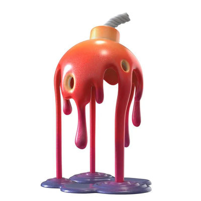 Melting Bomb (Infrared Edition) - LIMITED EDITION – Mighty Jaxx – ActionFigure Brasil — close
