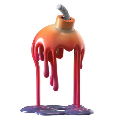 Melting Bomb (Infrared Edition) - LIMITED EDITION – Mighty Jaxx – ActionFigure Brasil — close