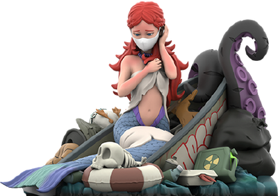 Mermaid's Ruin - LIMITED EDITION – Mighty Jaxx – ActionFigure Brasil