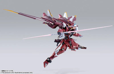 METAL BUILD Justice Gundam "Mobile Suit Gundam SEED"ㅤ – Bandai Spirits – ActionFigureBrasil — embalagem