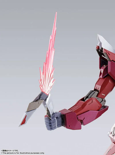 METAL BUILD Justice Gundam "Mobile Suit Gundam SEED"ㅤ – Bandai Spirits – ActionFigureBrasil — com base expositora