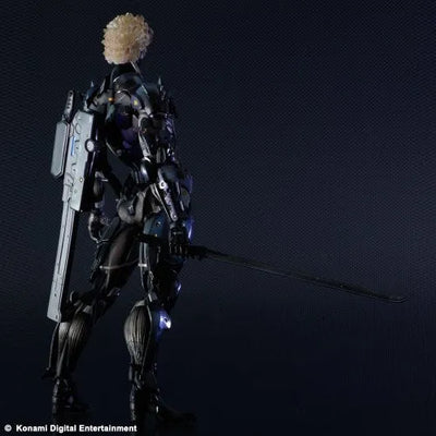 Metal Gear Rising: Revengeance - Raiden - Play Arts Kai - Black Armour ver. (Square Enix)ㅤ – Square Enix – ActionFigureBrasil — embalagem
