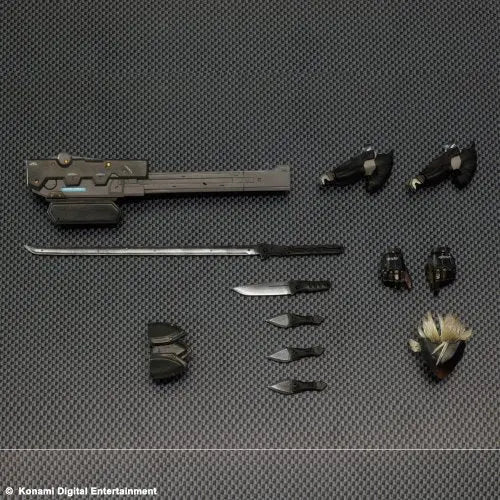 Metal Gear Rising: Revengeance - Raiden - Play Arts Kai - Black Armour ver. (Square Enix)ㅤ – Square Enix – ActionFigureBrasil