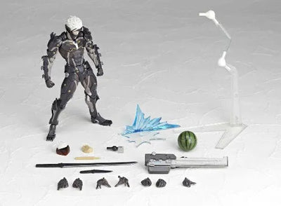 Metal Gear Rising: Revengeance - Raiden - Revoltech #140 (Kaiyodo)ㅤ – Kaiyodo – ActionFigureBrasil — iluminação de estúdio