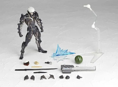 Metal Gear Rising: Revengeance - Raiden - Revoltech #140 (Kaiyodo)ㅤ – Kaiyodo – ActionFigureBrasil